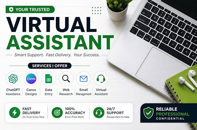 be your ai virtual assistant using chatgpt and canva