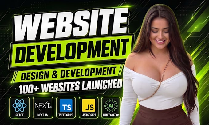 do custom website development as your frontend backend developer