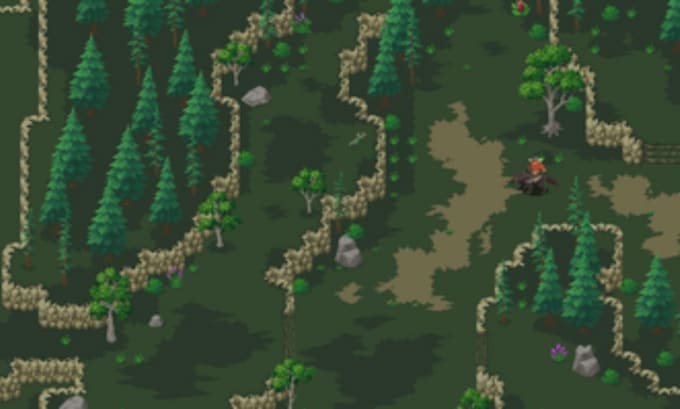 do top down pixel art indie game map 2d game background assets top down tileset