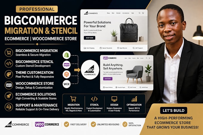 design bigcommerce migration bigcommerce stencil ecommerce woocommerce store
