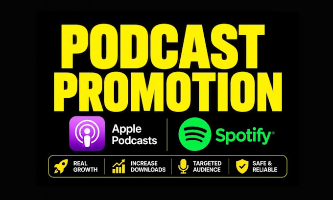 organic podcast promotion with real audience exposure