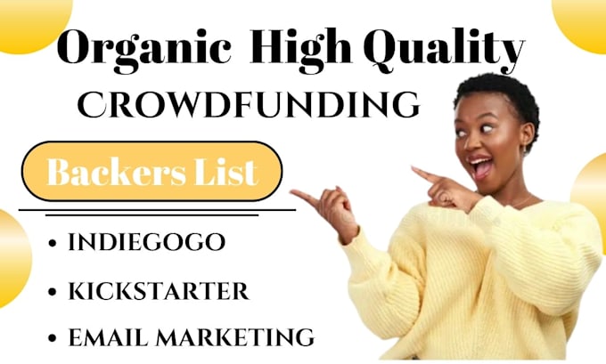 generate responsive backers list for kickstarter indiegogo crowdfunding campaign