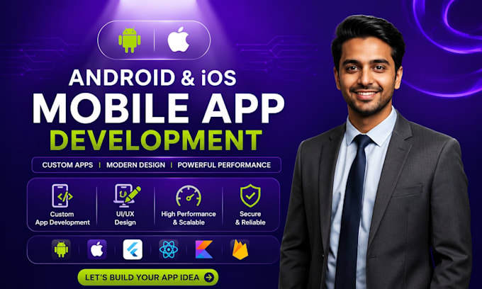 do mobile app development, ios app, android app development, flutter developer