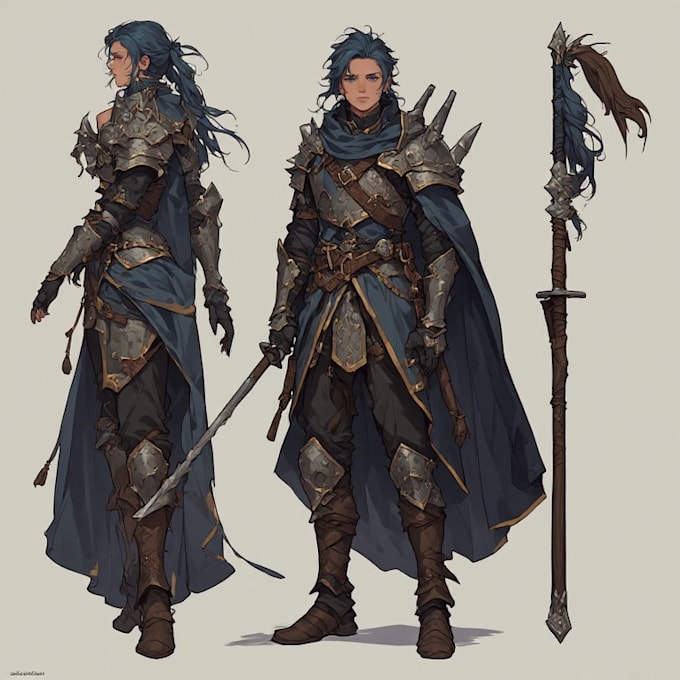 dnd, fantasy character and dnd character
