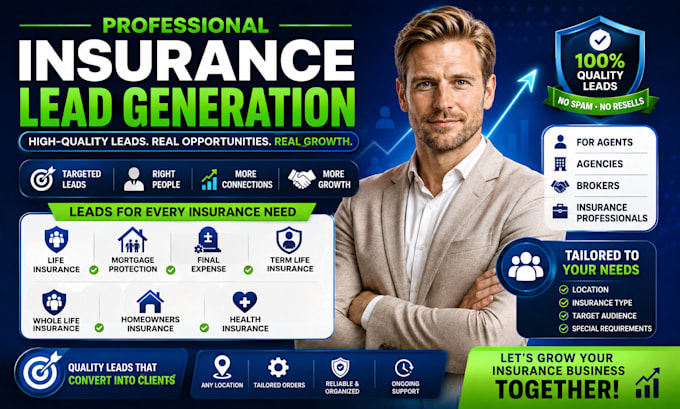 provide targeted life insurance and mortgage protection leads