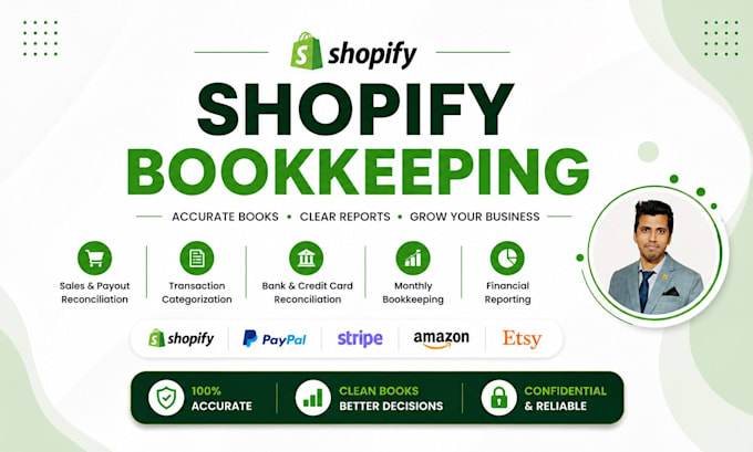 do shopify bookkeeping in quickbooks xero or wave accounting