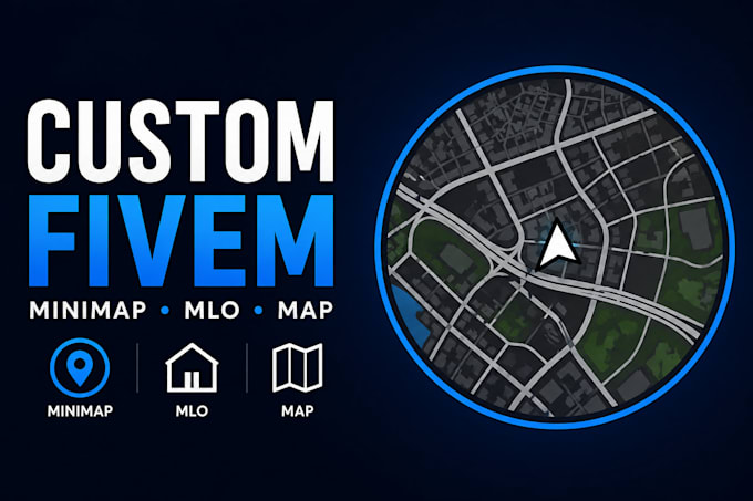 create a custom minimap, mlo, map for your fivem rp server