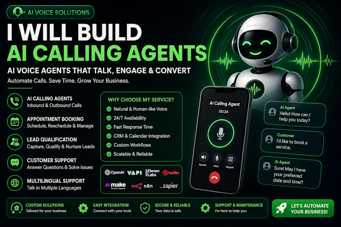 build ai calling agent for your business