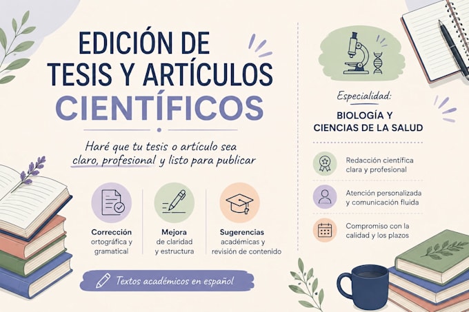 edit and improve your scientific paper or thesis