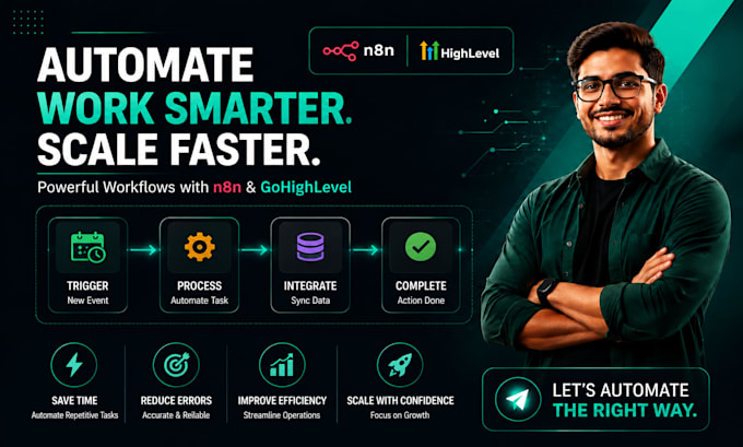 build ai automation and gohighlevel CRM workflows