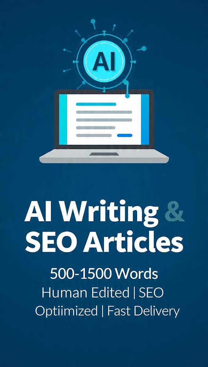 write ai SEO articles and blog posts
