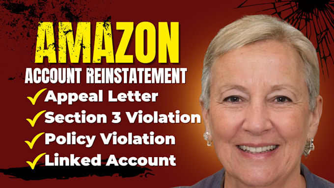 write amazon appeal letter reinstate section 3 suspension