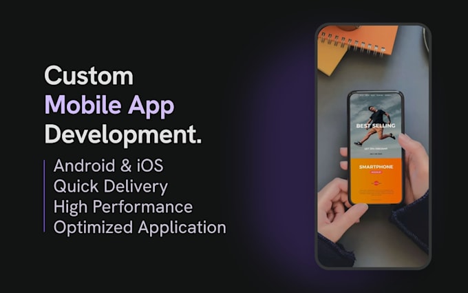develop a custom mobile app