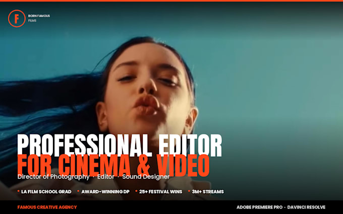 edit your short film, trailer or documentary