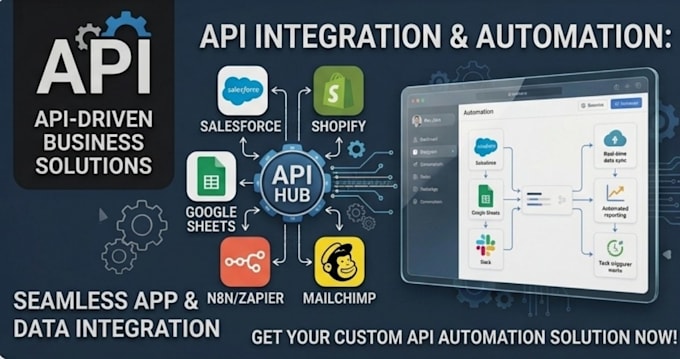 integrate custom apis, webhooks, and python backend services