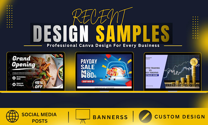 design canva social media posts and banners