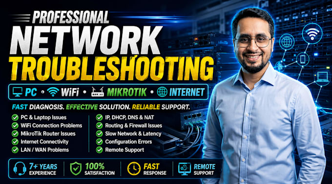 troubleshoot and fix your network connectivity issues