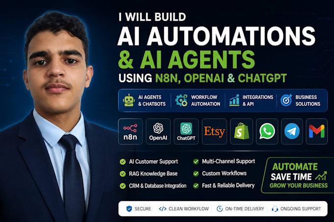 build ai customer support agent using n8n openai and whatsapp