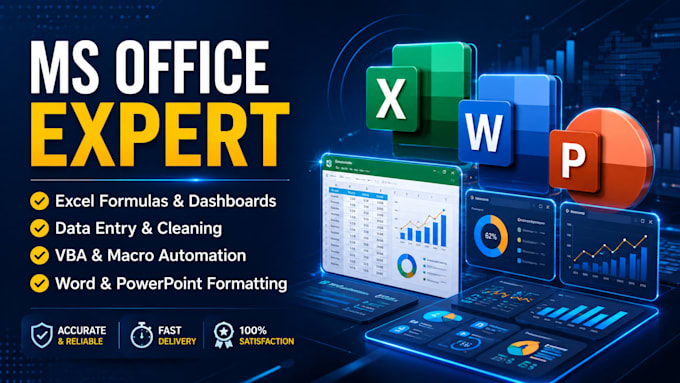 provide professional ms office services
