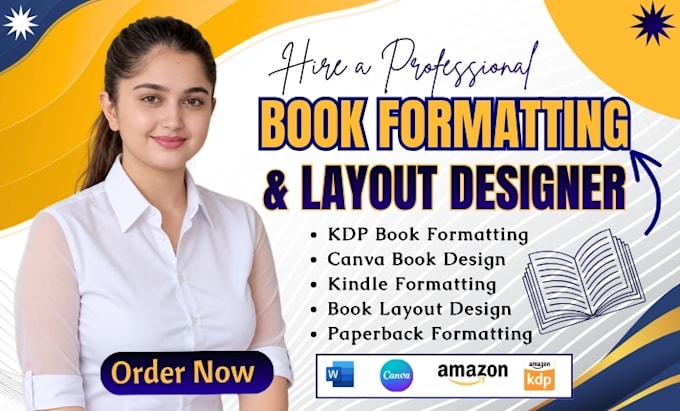 do kdp book formatting interior layout design kindle and paperback formatting