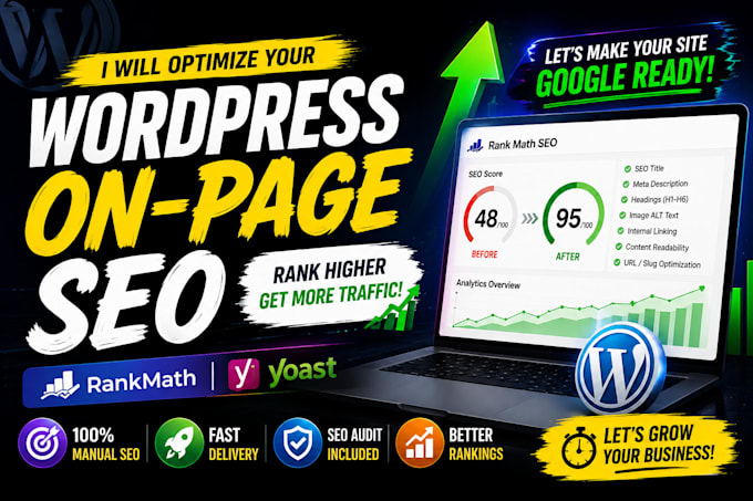 do wordpress on page SEO with rank math and yoast