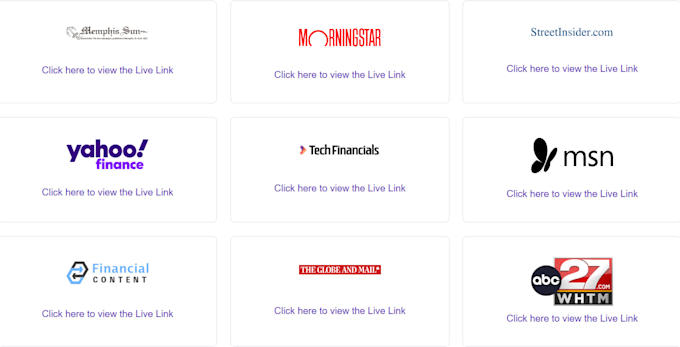 publish press release on top news sites