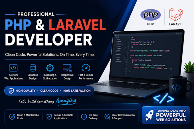 develop, fix and customize PHP mysql websites
