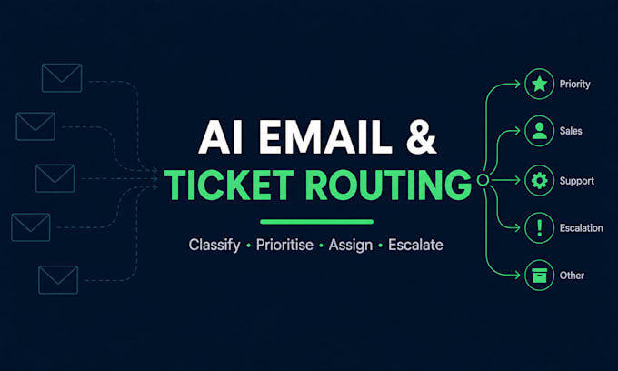 automate email and support ticket routing with ai classification