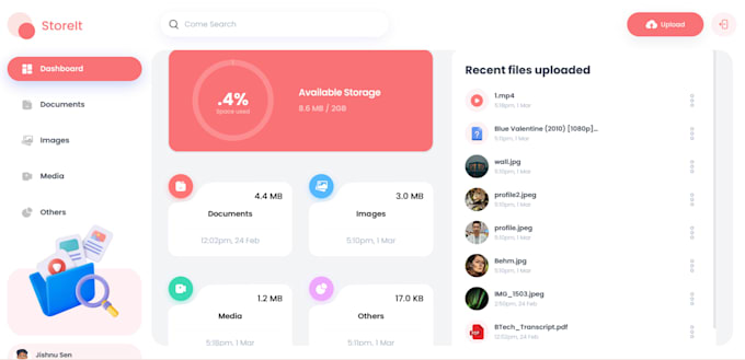 develop a scalable full stack software application