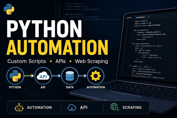 python scripts, automate tasks, and fix python code