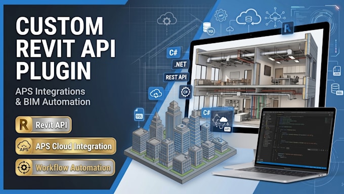 develop custom revit API plugins, aps integrations, and bim automation solutions