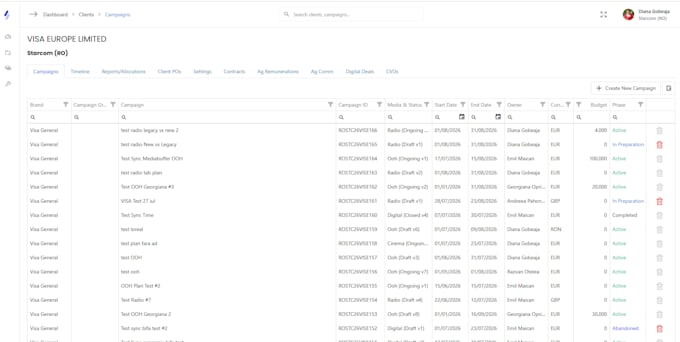 create a professional QA test plan and test cases