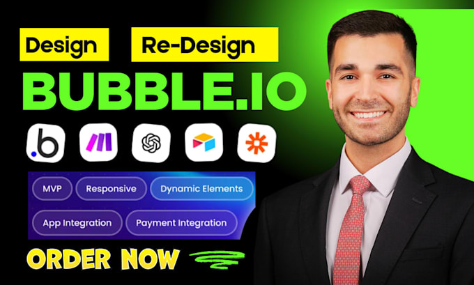 build bubble io website bubble saas web app bubble mvp as bubble io developer