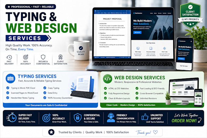provide fast data entry excel web research and HTML websites