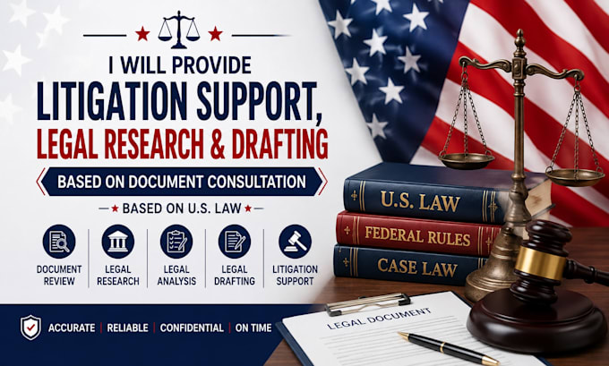 provide litigation support legal research and drafting