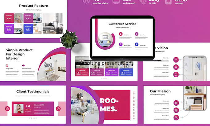 design powerpoint slides business presentation, consulting proposal pitch deck