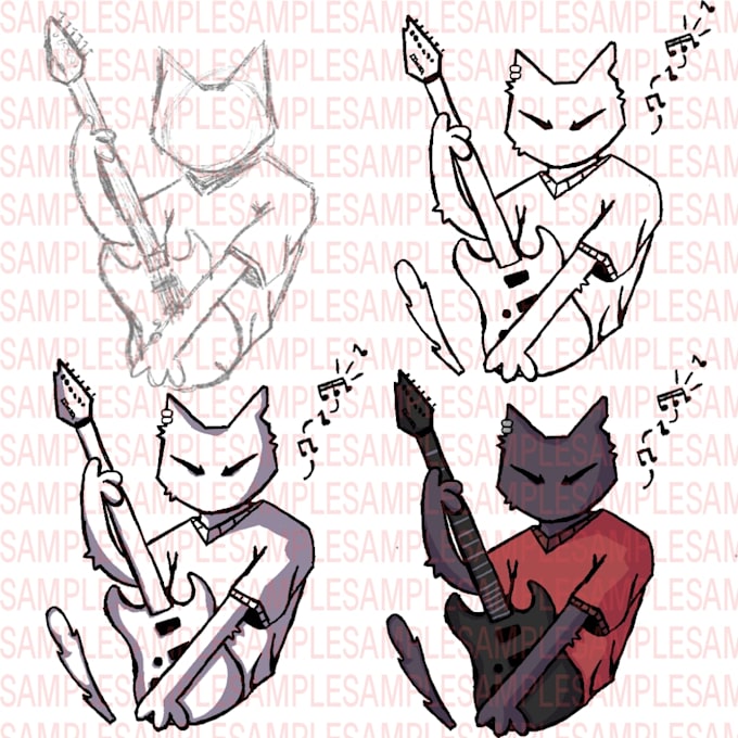illustrate a character for you