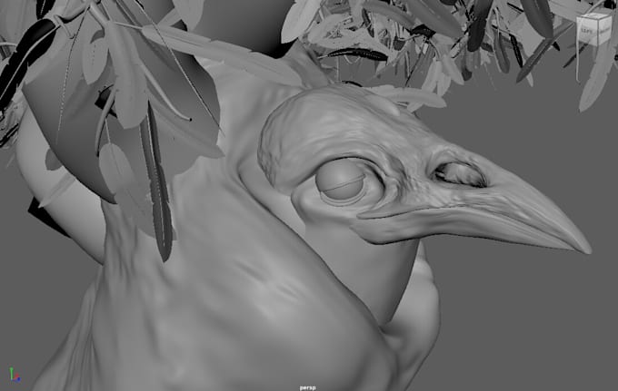sculpt miniature character for 3d printing