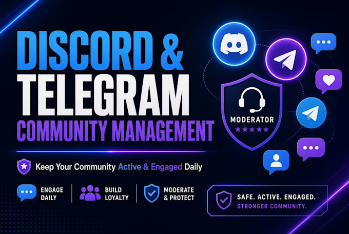 keep your discord and telegram community engaged daily