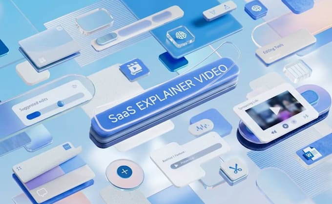 create saas demo video, cgi explainer video, 3d product animation ugc, saas app