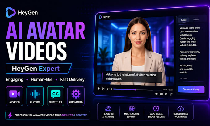 create ai videos using heygen synthesia colossyan and keygen