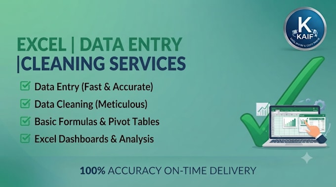 do advanced excel data cleaning, formulas, and pivot tables