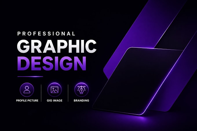 design professional profile picture and gig image
