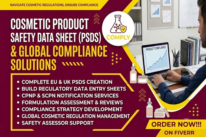 do eu UK cosmetic product safety data sheet build data entry sheets cpnp scpn