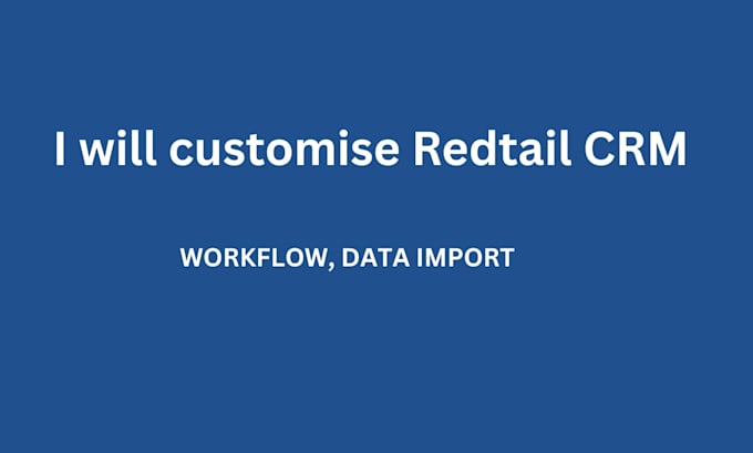 setup and customise your redtail crm