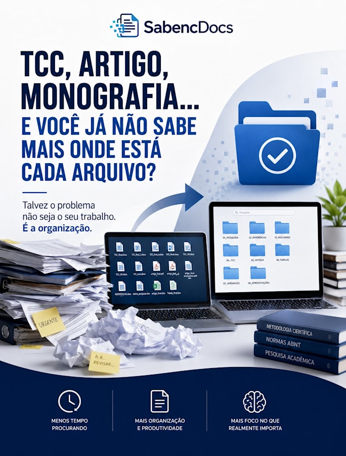 formatar, organizar e profissionalizar seus documentos