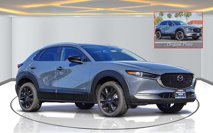 do car background removal, reflection shadow, and retouching service