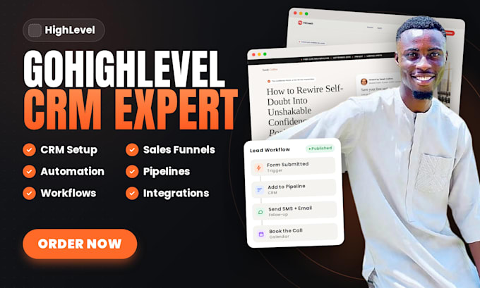 gohighlevel expert gohighlevel CRM automation ghl workflow
