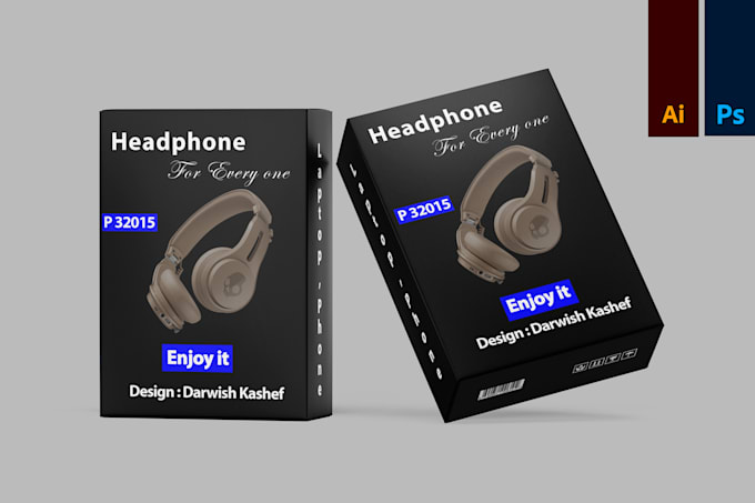 create premium box packaging design with 3d mockup