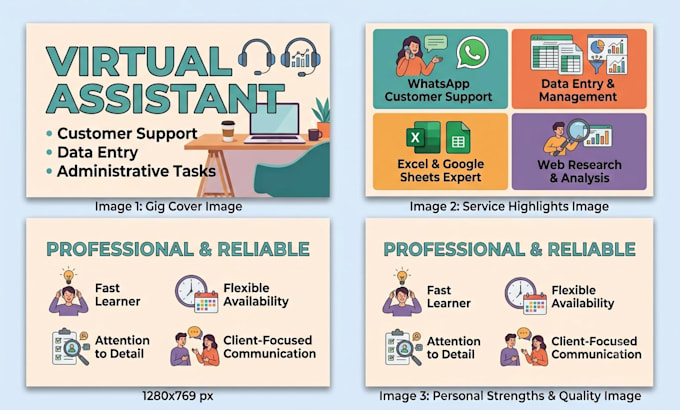be your virtual assistant for data entry and customer support